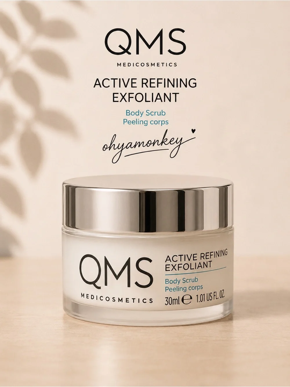 QMS Active Refining Exfoliant Body Scrub